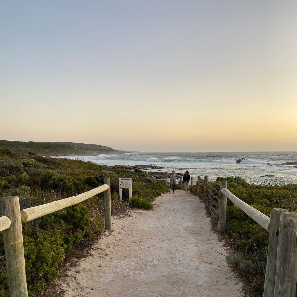 Redgate Beach at Sunset